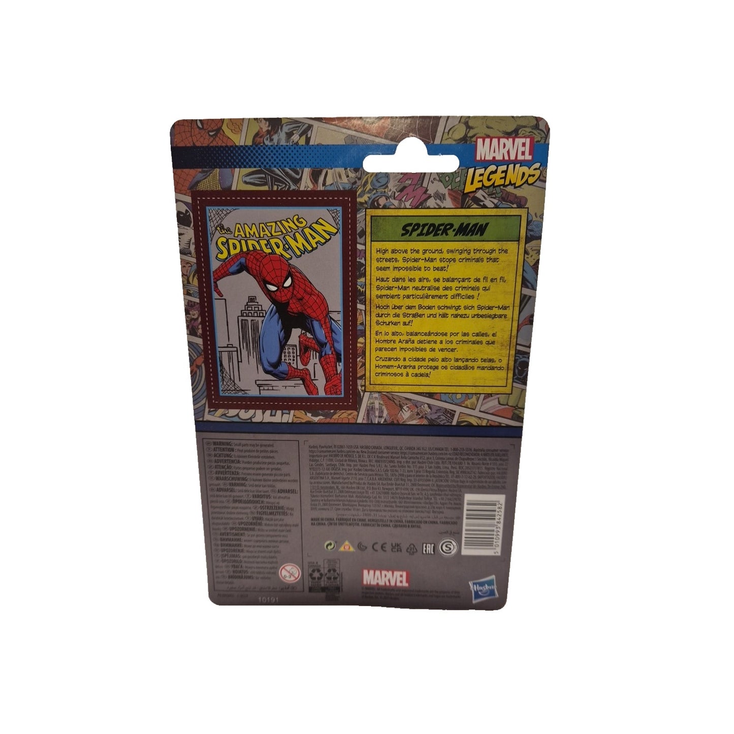 2021 Spider-Man Retro Marvel Legends Kenner Action Figure 3.75"