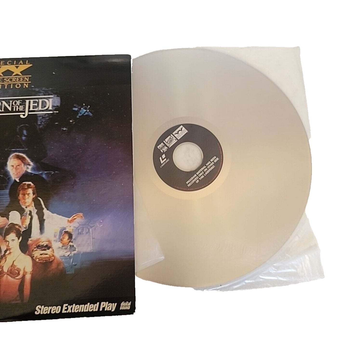 RARE Star Wars Return of the Jedi (Special Widescreen Extended 2-Disc LaserDisc)