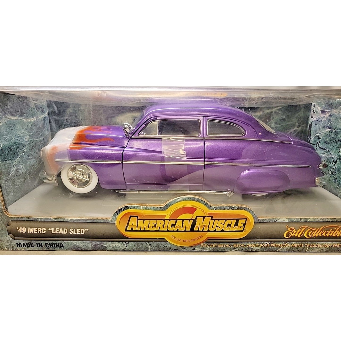 ERTL American Muscle ‘49 Merc Lead Sled Scale 1/18 NEW / Box is old looking