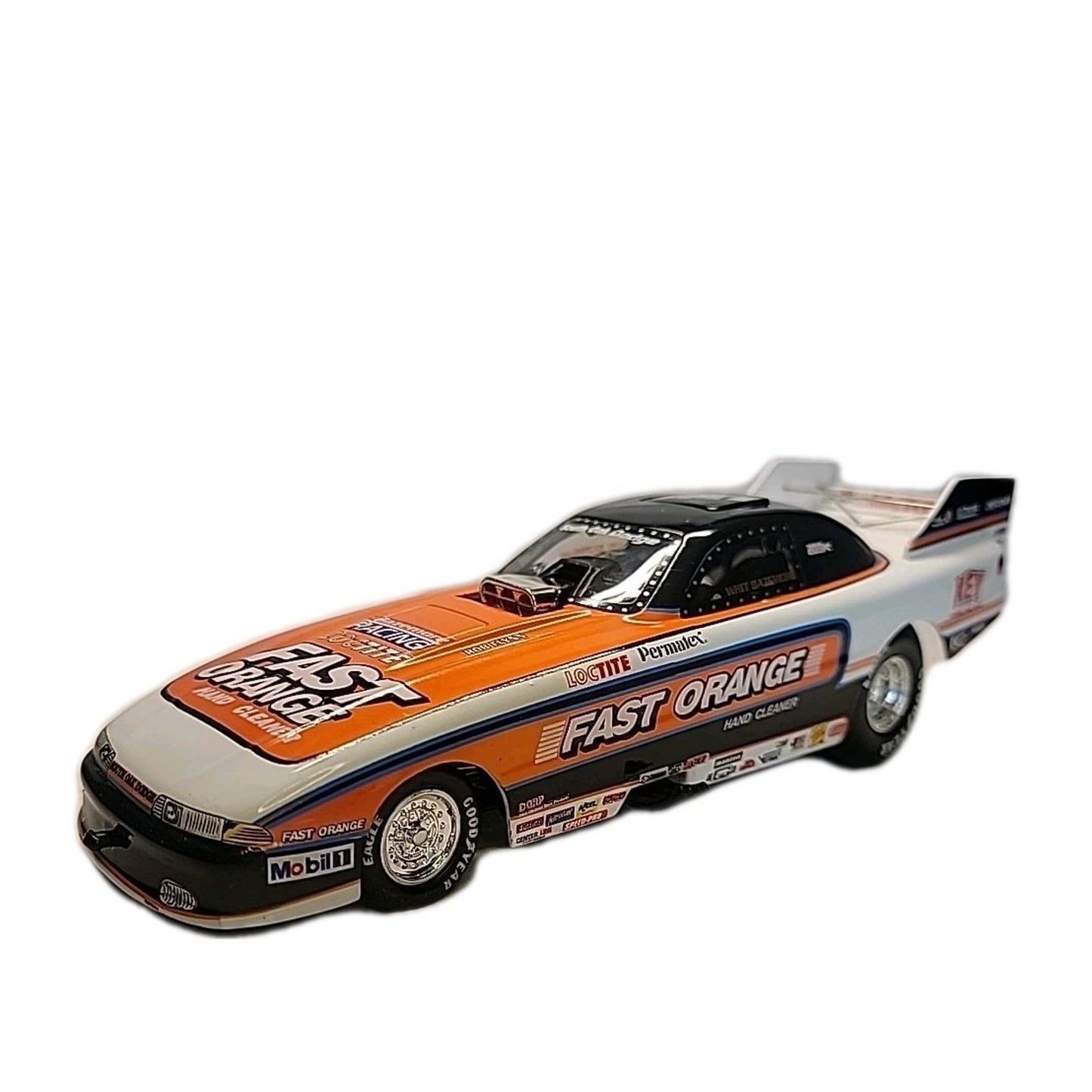 ACTION 1995 DODGE FUNNY CAR WHIT BAZEMORE FAST ORANGE SCALE 1:24