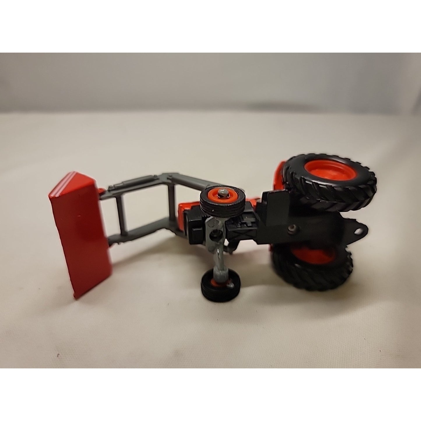 Tractor with front bucket