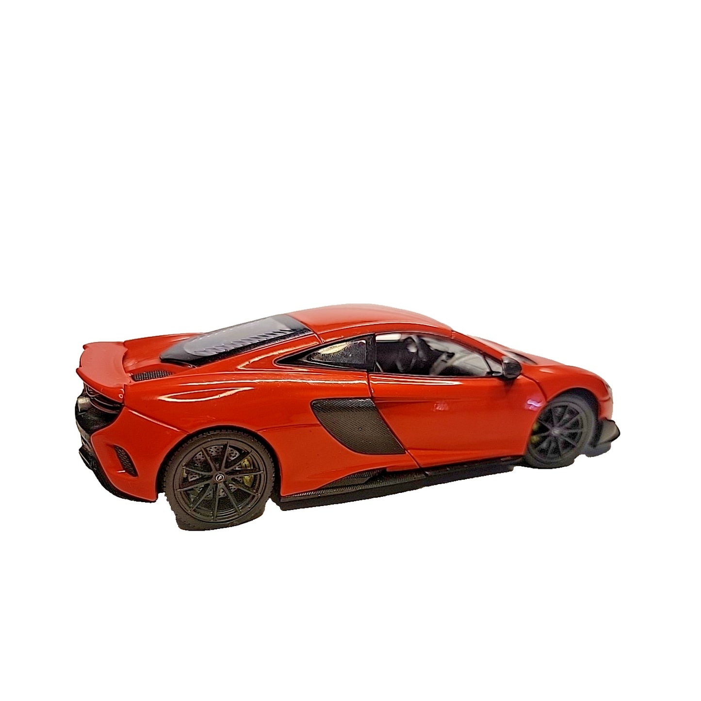 Welly 1:24 McLaren 676LT Sports Car Loose No Box Orange And Black