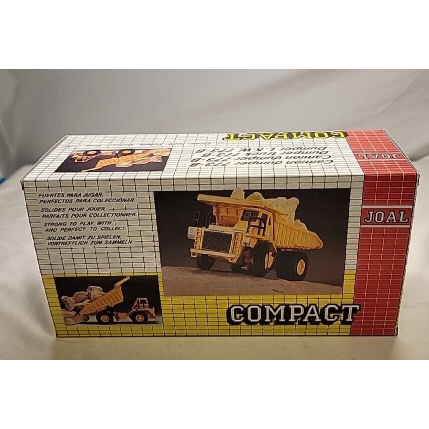 JOAL CAT Compact Dump Truck 773-B Caterpillar DieCast 1:70 NIB