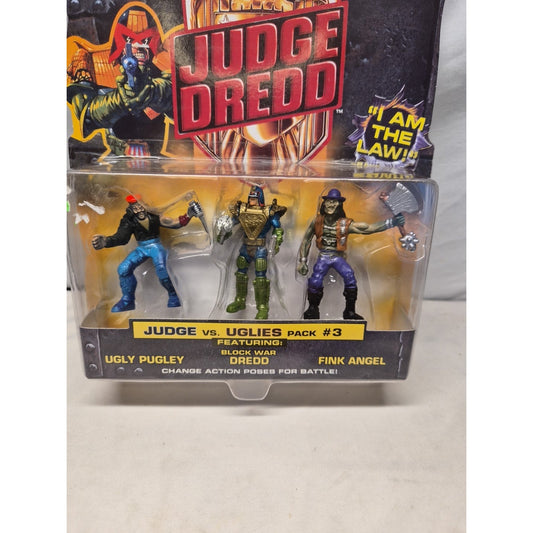 Mega Heroes Judge Dredd Pack #3 Mattel 1995