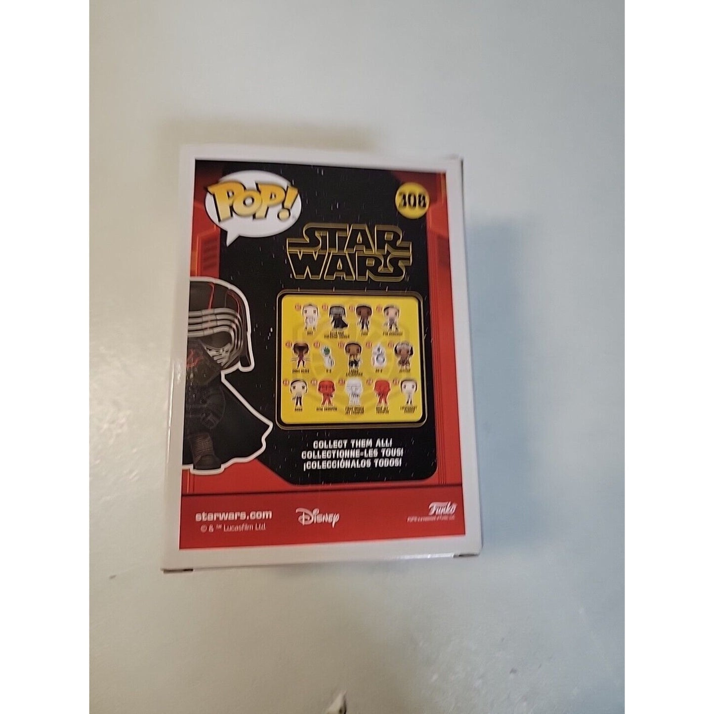 FUNKO pop FUNKO POP STAR WARS # 308 KYLO REN SUPREME LEADER GOOD CONDITION