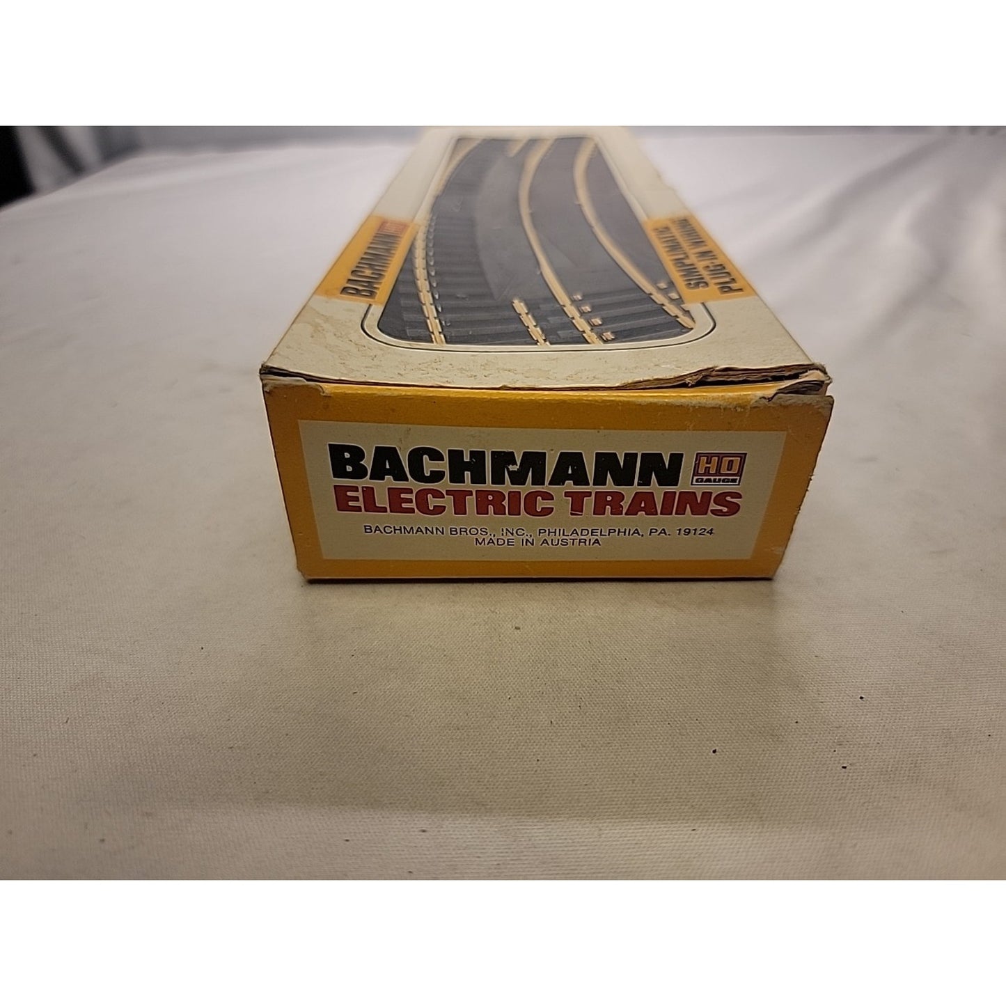 Vintage Bachmann HO Simplimatic Plug-In Wiring Train Tracks, used box has dmg