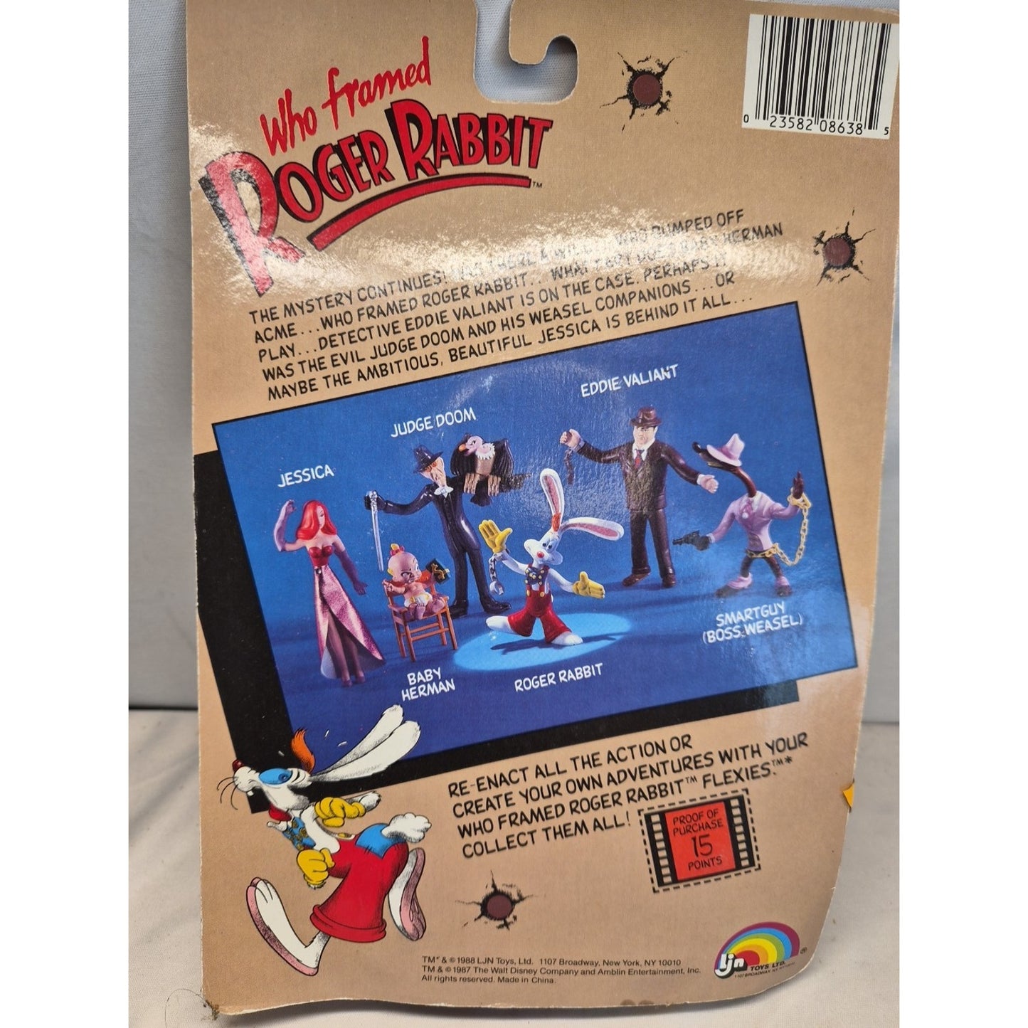 Who Framed Roger Rabbit Action Figures Eddie Valiant