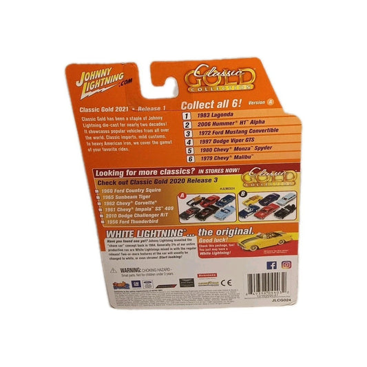 1997 DODGE VIPER GTS VIPER RED CLASSIC GOLD JOHNNY LIGHTNINg