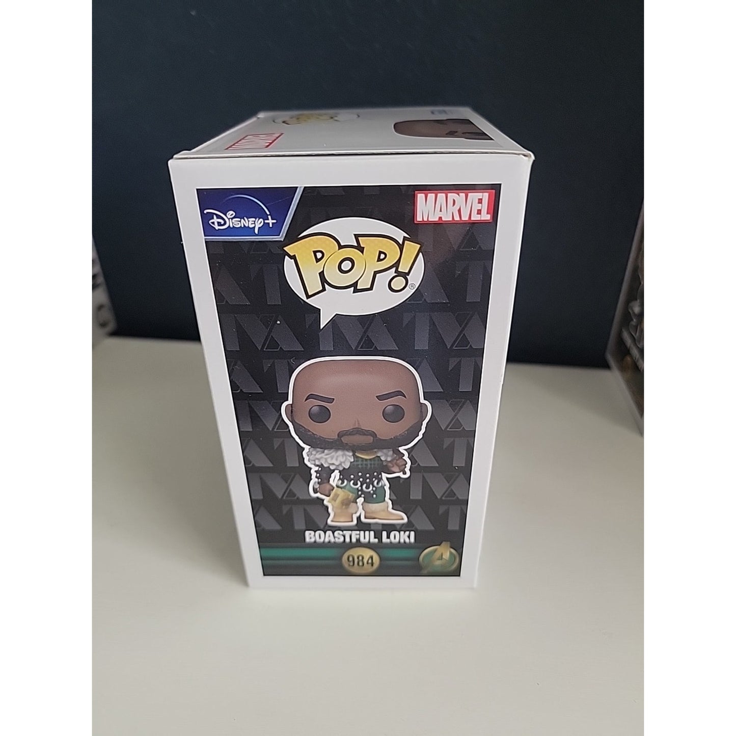 2022 Wondercon Funko POP! Marvel Boastful Loki #984 Limited Edition Vinyl Figure