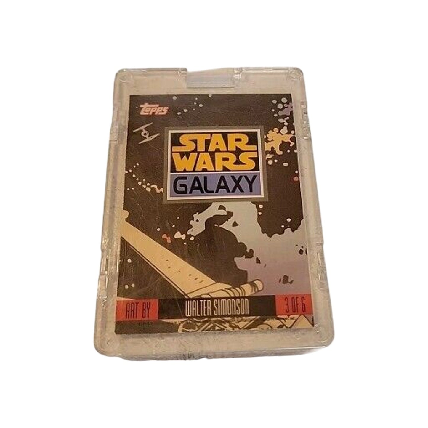 1993 Topps Star Wars Galaxy - Luke Skywalker 3/6 *ETCHED FOIL*