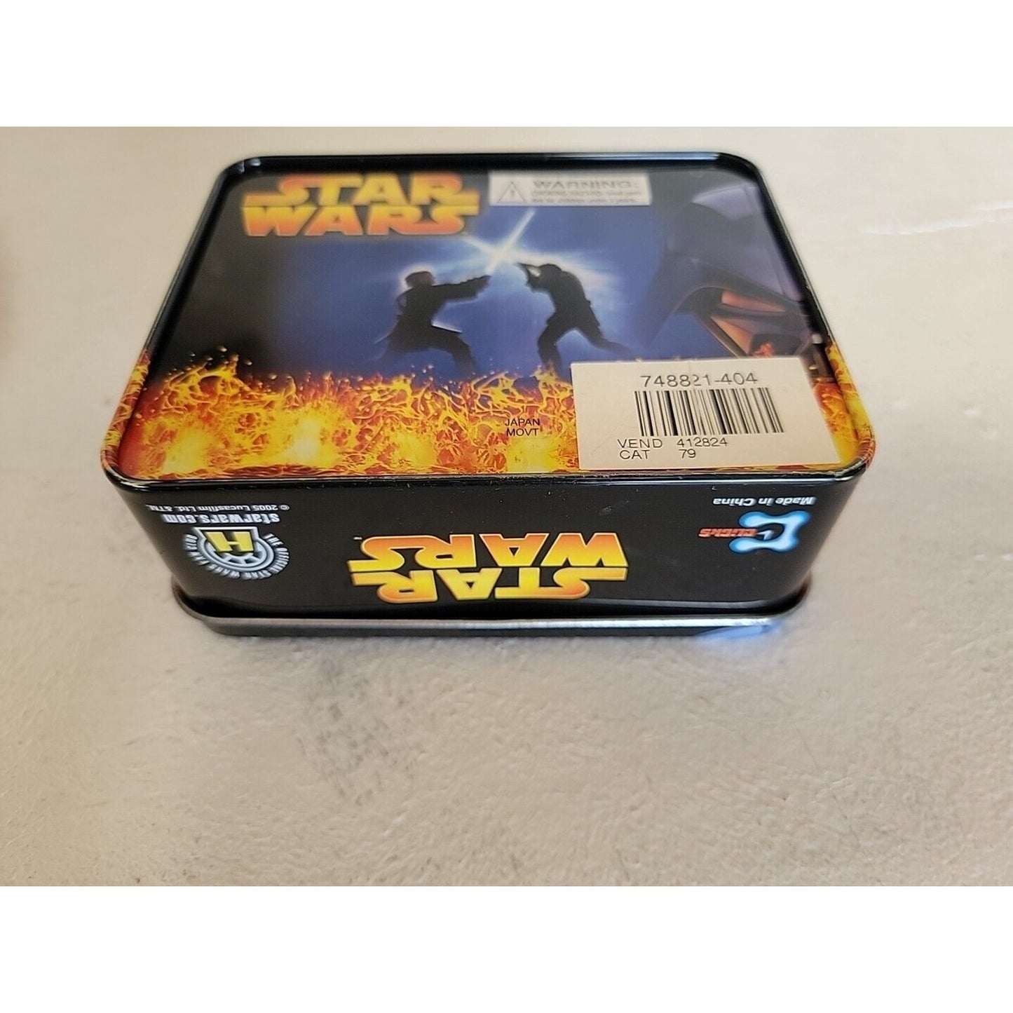 Star Wars Darth Vader Wrist Watch BOX ONLY Collectibles