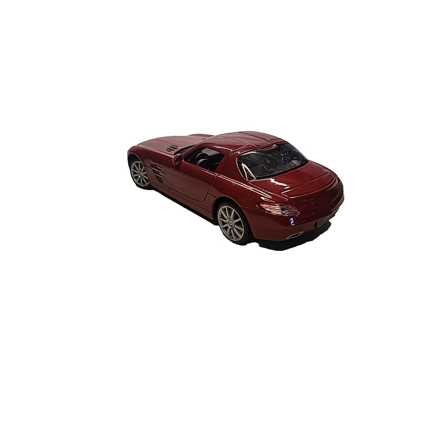 1:43 Scale WELLY MERCEDES-BENZ SLS AMG Maroon Diecast