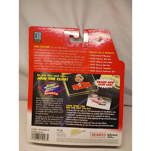 Johnny Lightning Car Culture Art Cars -1968 Chevy Camaro SS