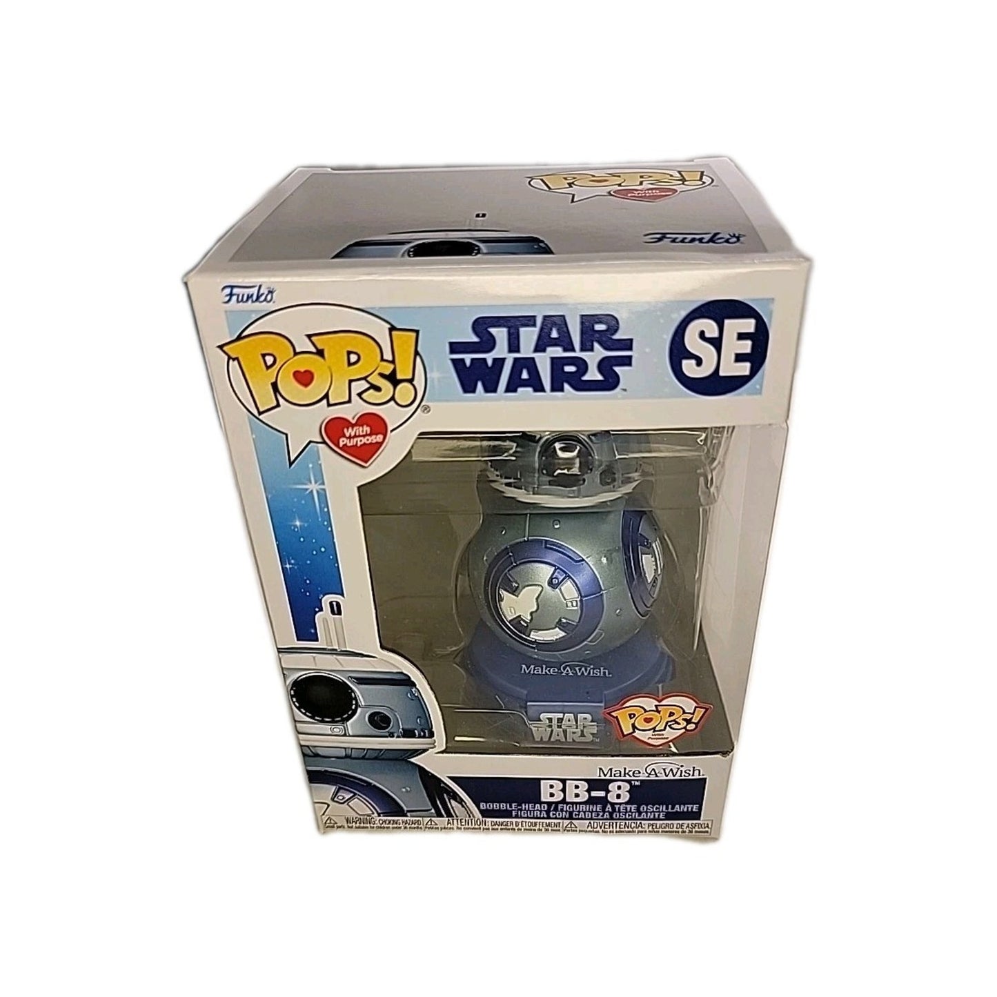 Funko Pop! Star Wars: BB-8 SE Pops with Purpose - Make A Wish Foundation #ML