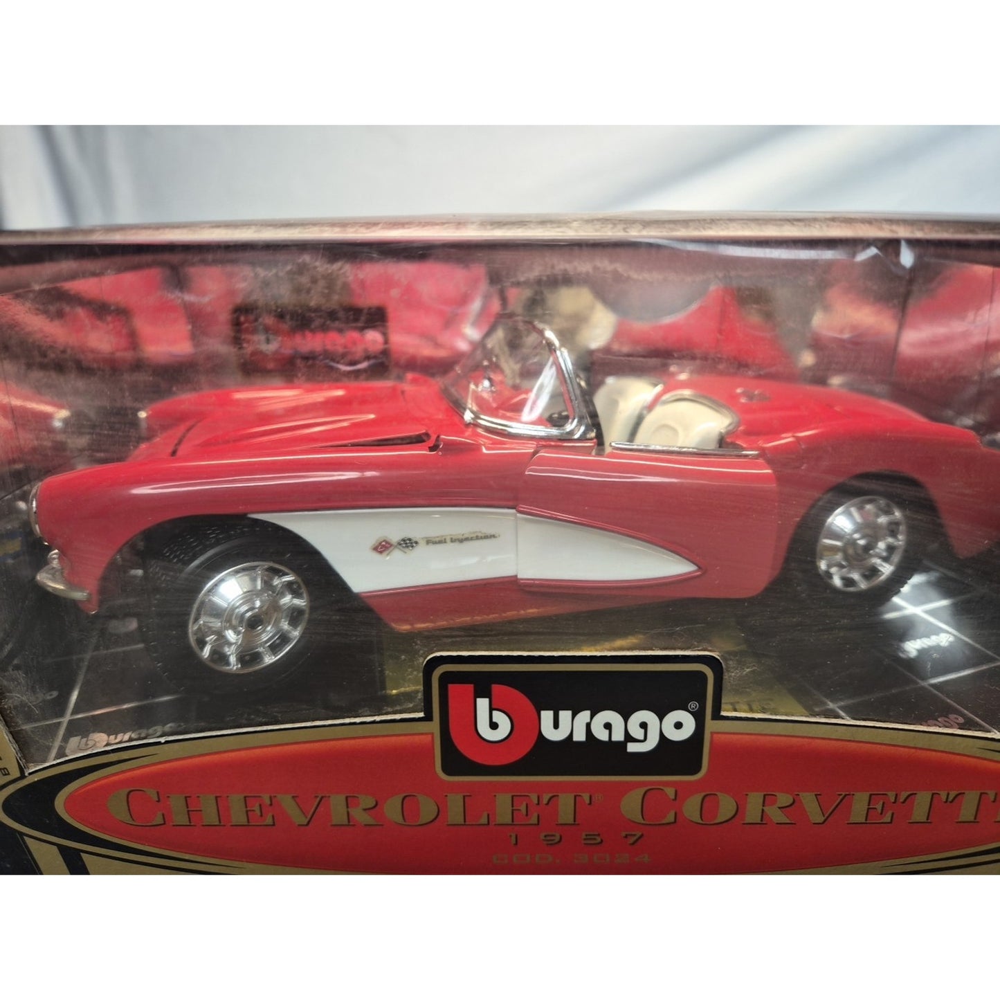 BURAGO 1957 Chevrolet Corvette Special Collection Italy