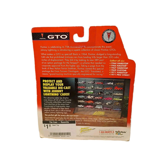 Johnny Lightning Pontiac GTO Green 1971 Hardtop 1:64