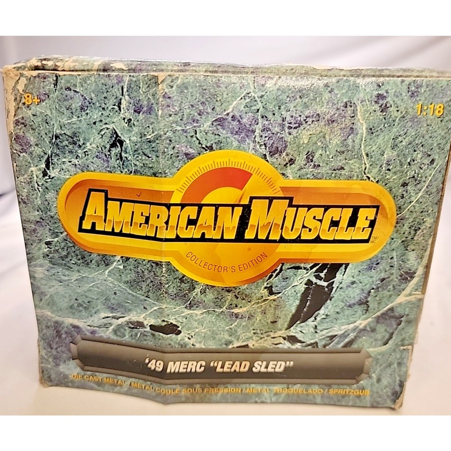 ERTL American Muscle ‘49 Merc Lead Sled Scale 1/18 NEW / Box is old looking