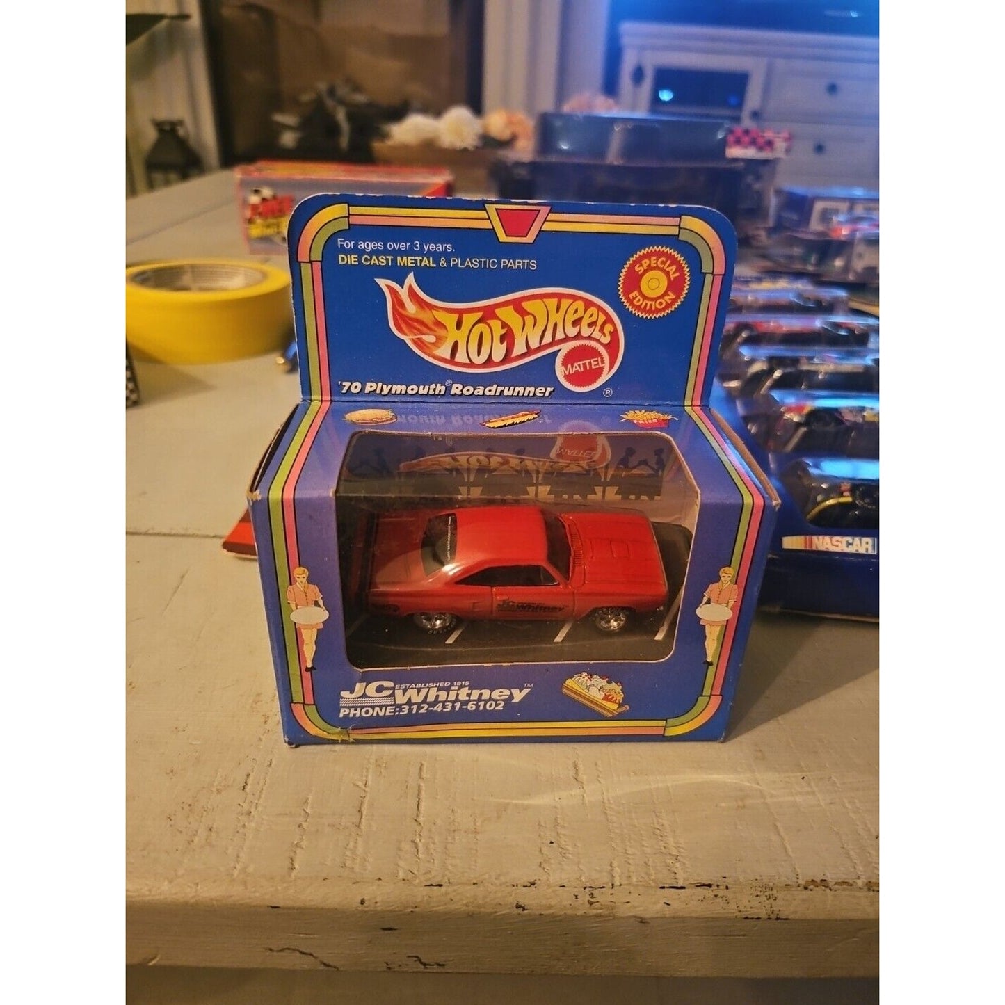 HOT WHEELS 1999 JC WHITNEY SPECIAL EDITION ‘70 PLYMOUTH ROADRUNNER