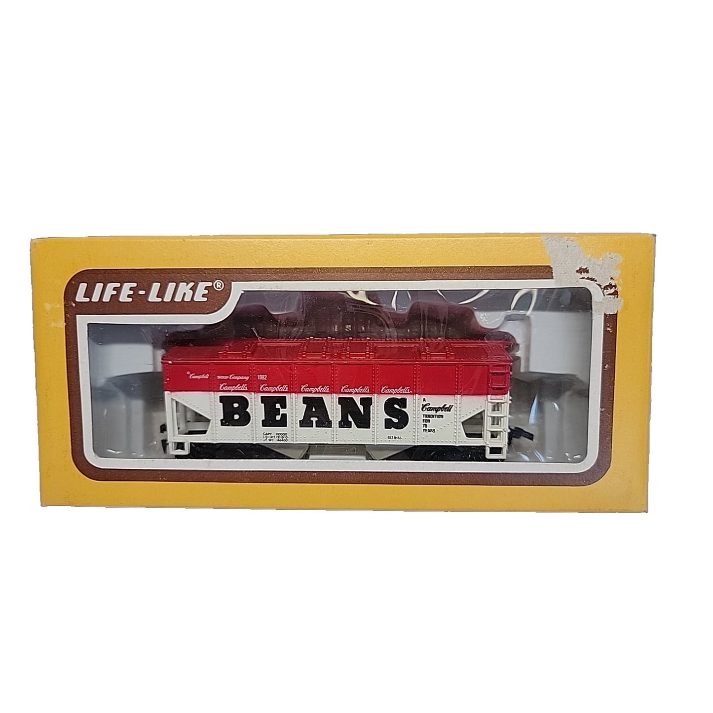 Campbell's Beans LIFE-LIKE 8498 HO Edition Train Cement Hopper Car