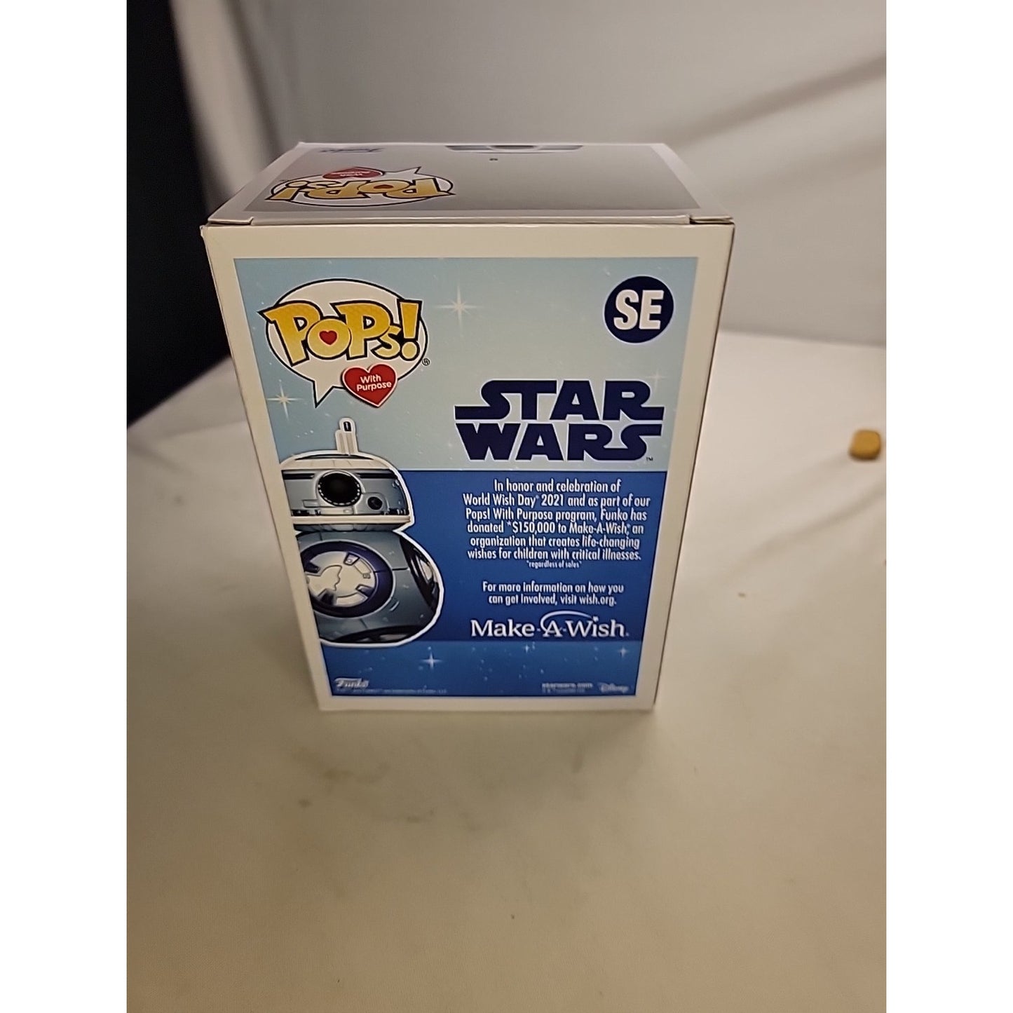 Funko Pop! Star Wars: BB-8 SE Pops with Purpose - Make A Wish Foundation #ML