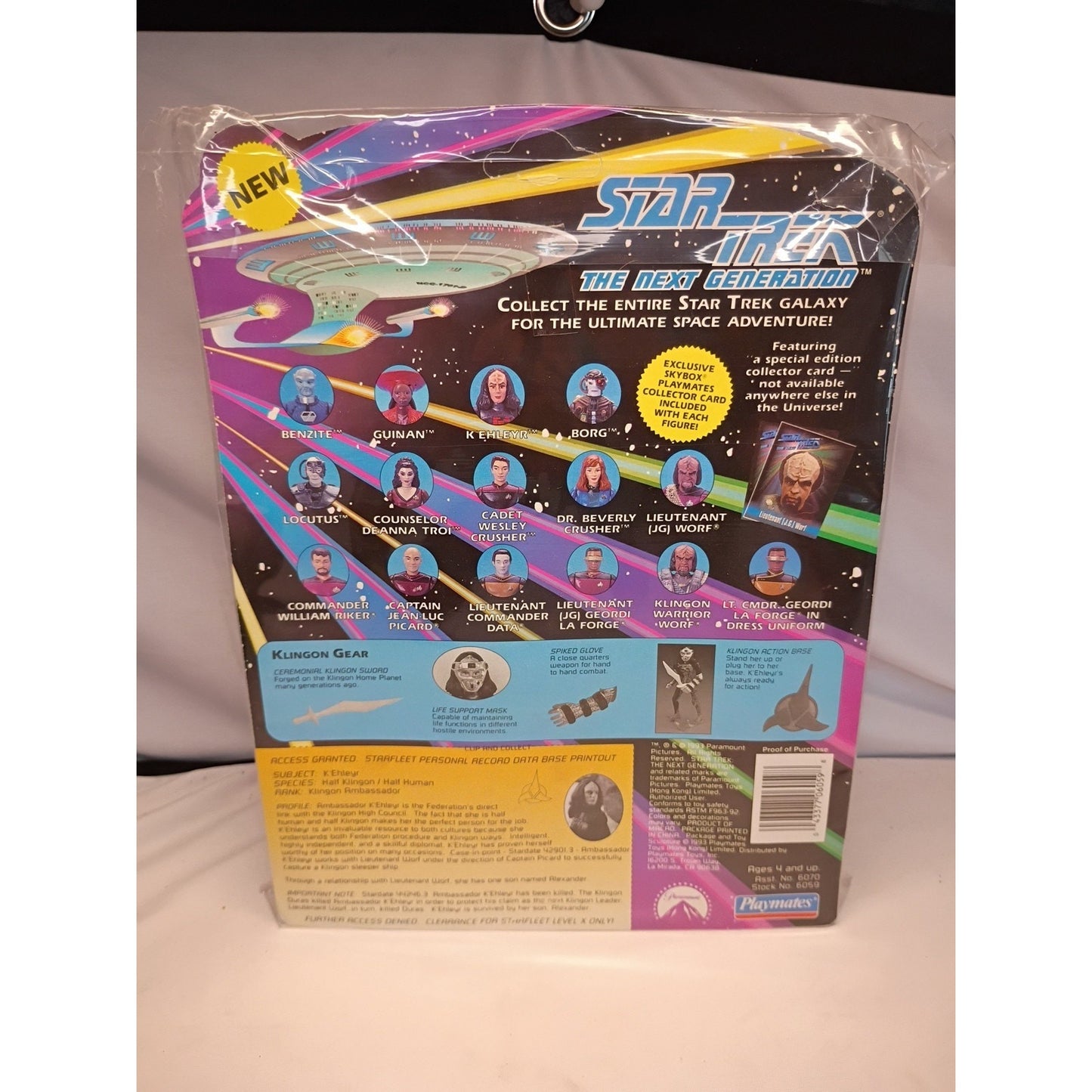 Star Trek K’ehleyr Playmate Figure