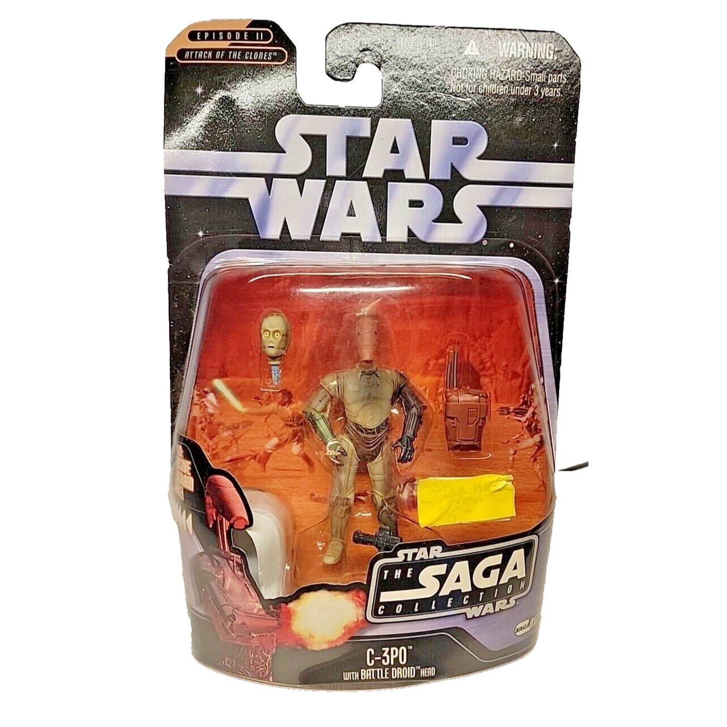 Star Wars The Saga Collection Figure C-3PO Battle Droid Head 017 Figure 2006