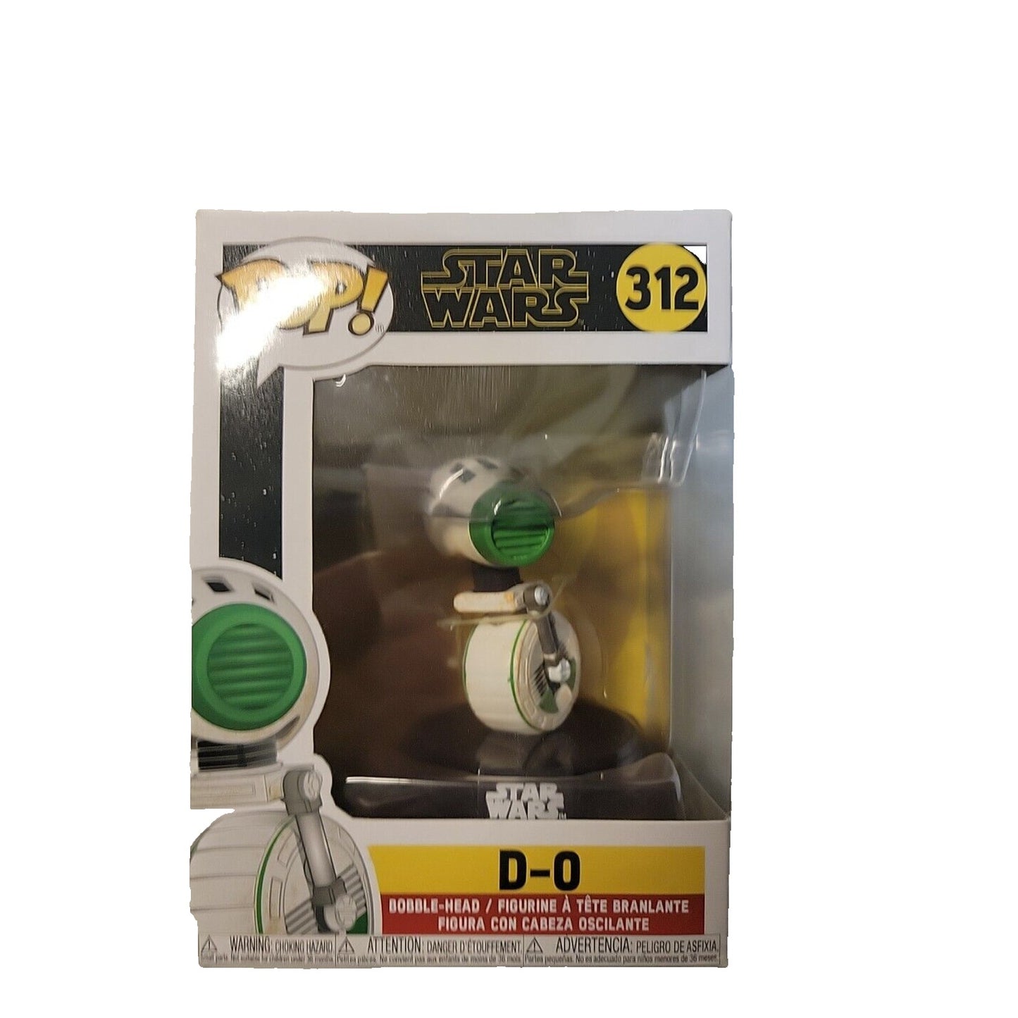 2019 Funko Pop! - Star Wars "D-O" #312 Vinyl Bobblehead Figure