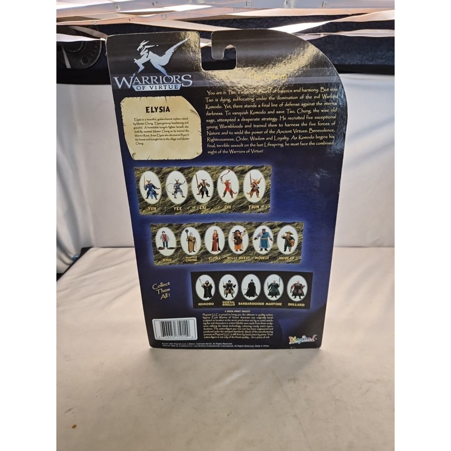 Warriors Of Virtue Elysia 5" Action Figure 1997 Play'em 71014