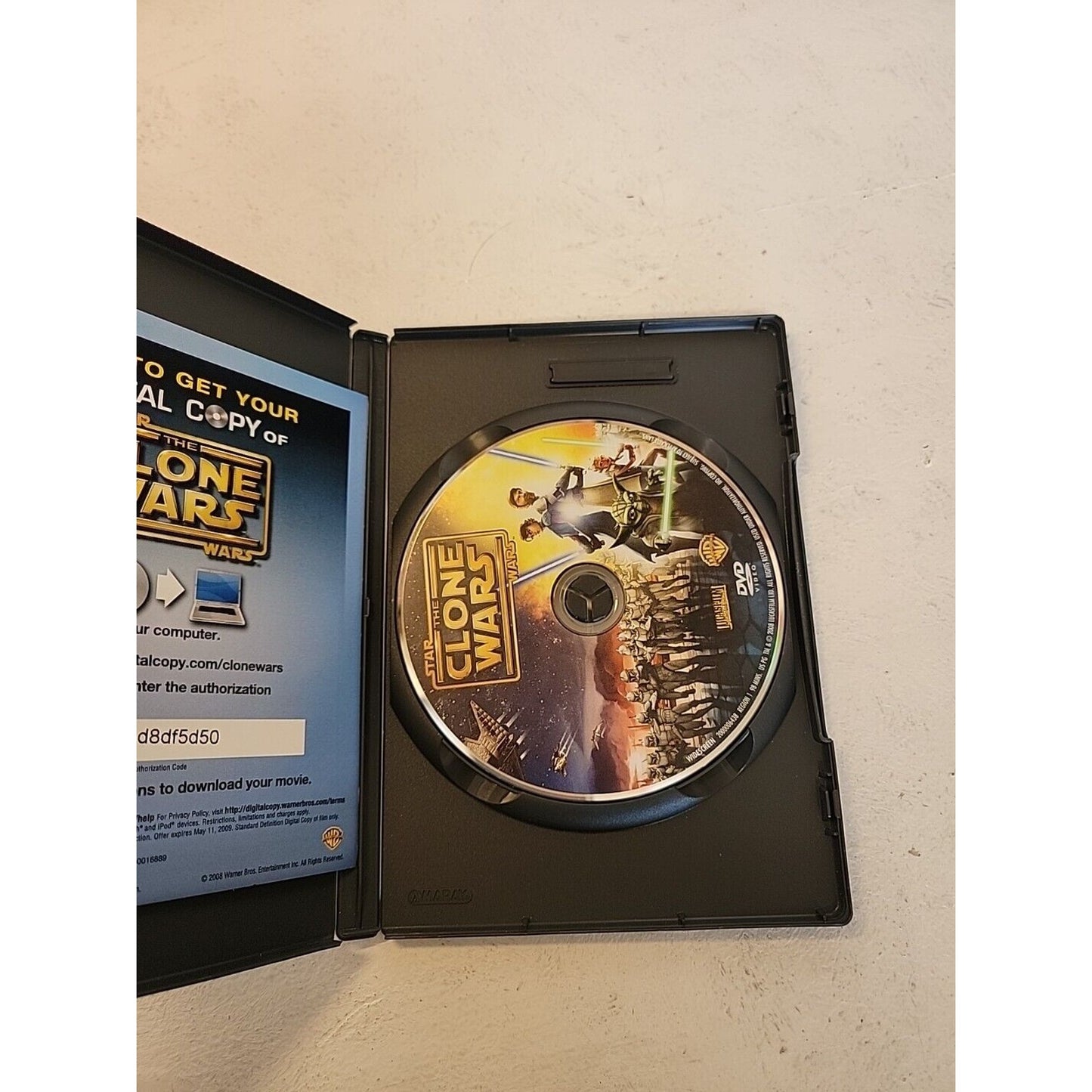 Star Wars: The Clone Wars Widescreen Edition DVD Used