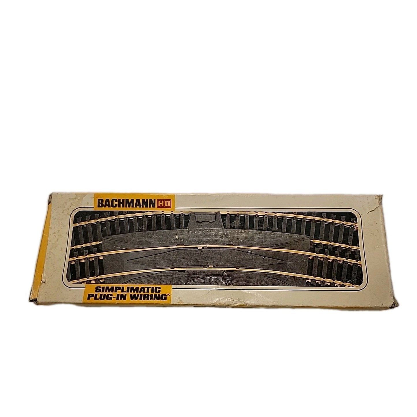 Vintage Bachmann HO Simplimatic Plug-In Wiring Train Tracks, used box has dmg