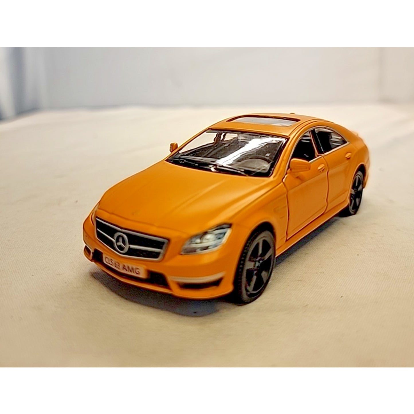JFL Enterprises 5" Diecast Mercedes AMG C 63S Matte Yellow