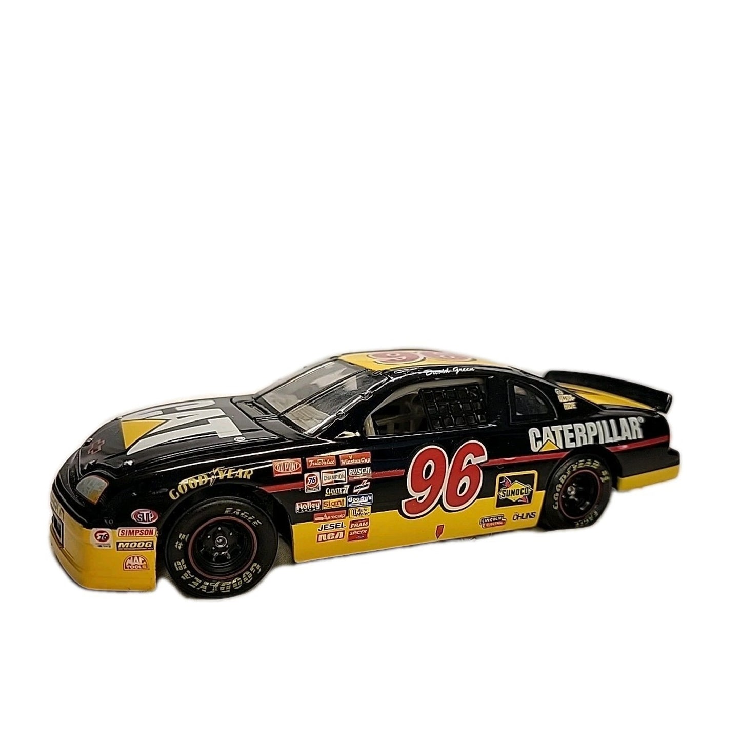 Action David GREEN 1997 Caterpillar 96 Monte Carlo 1:24 NASCAR DieCast