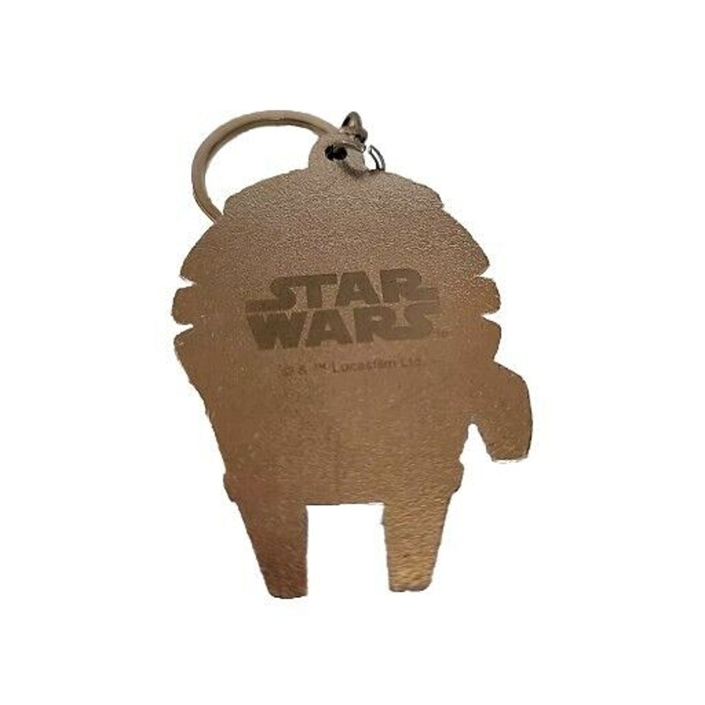 Star Wars Millennium Falcon Replica Key Chain 2 Sided - New