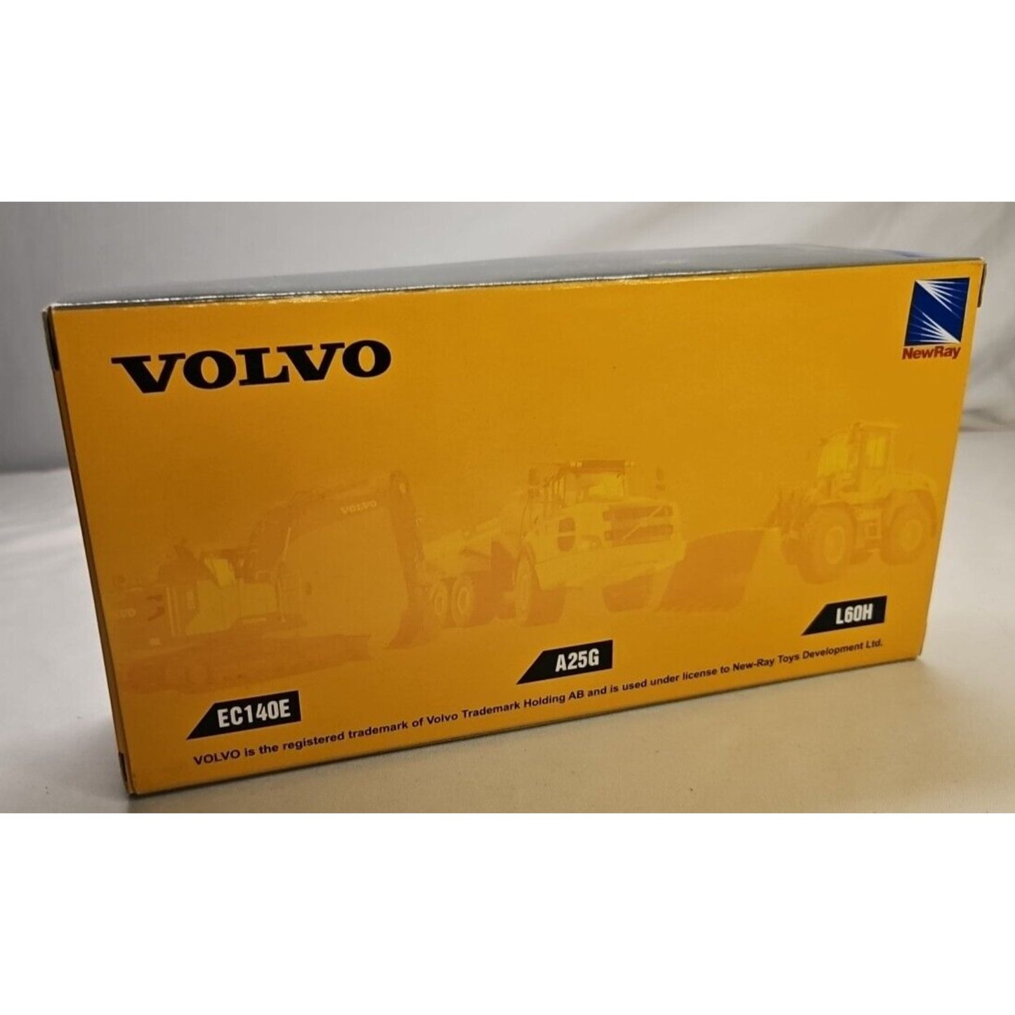 New Ray - 5.5" Volvo Construction Wheel Loader L60H (BBNR32093L60H)