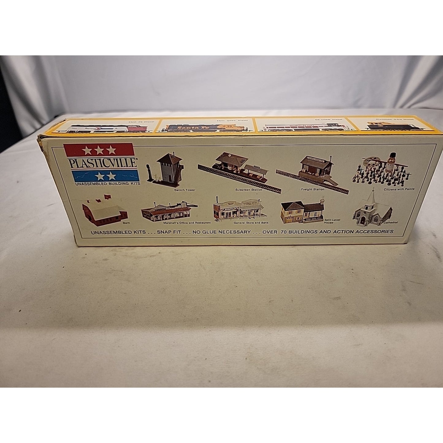 Vintage Bachmann HO Simplimatic Plug-In Wiring Train Tracks, used box has dmg