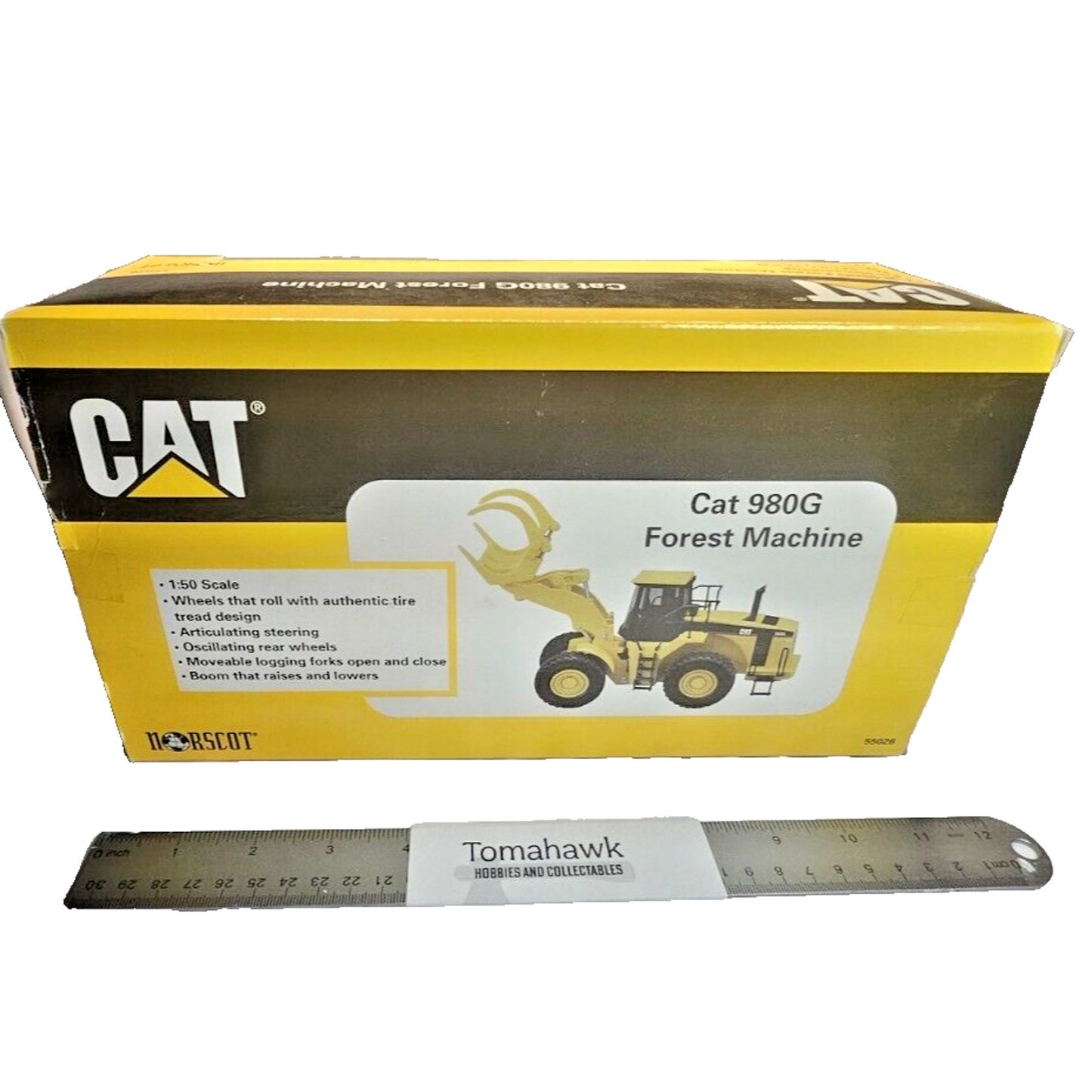 NORSCOTT CAT 980G FOREST MACHINE IN ORIGINAL PACKAGING