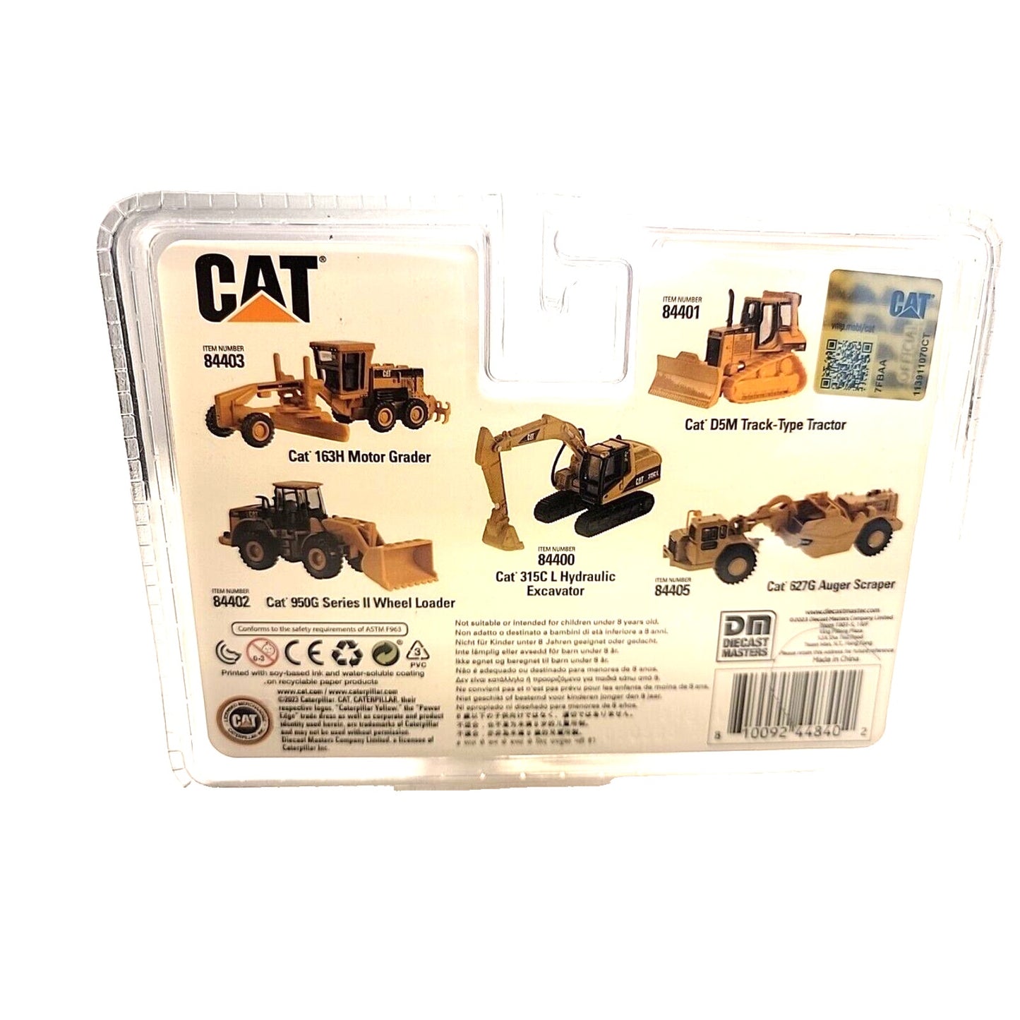 1:87 DIECAST MASTERS *CATERPILLAR CAT* D5M Track-Type Dozer New sealed