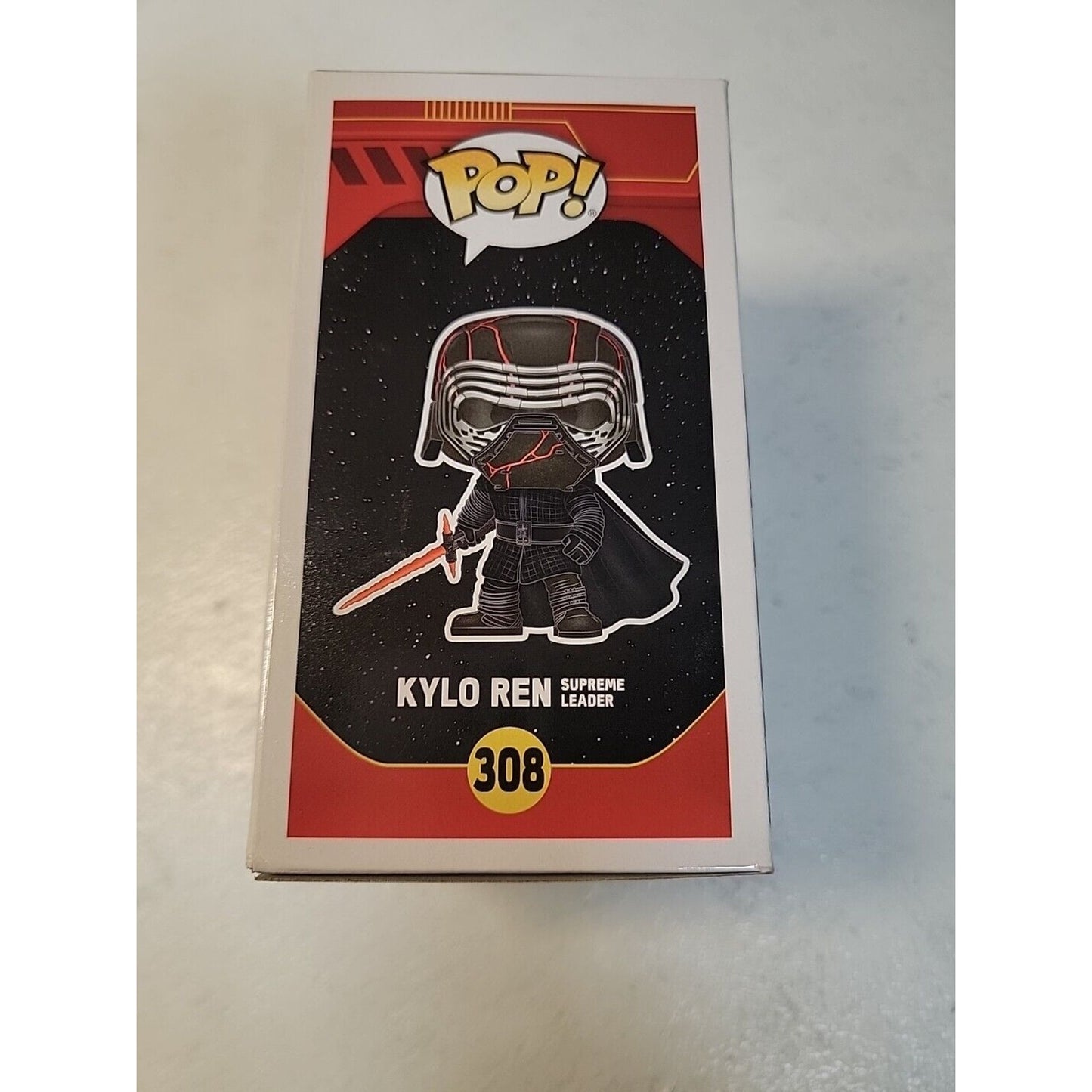 FUNKO pop FUNKO POP STAR WARS # 308 KYLO REN SUPREME LEADER GOOD CONDITION