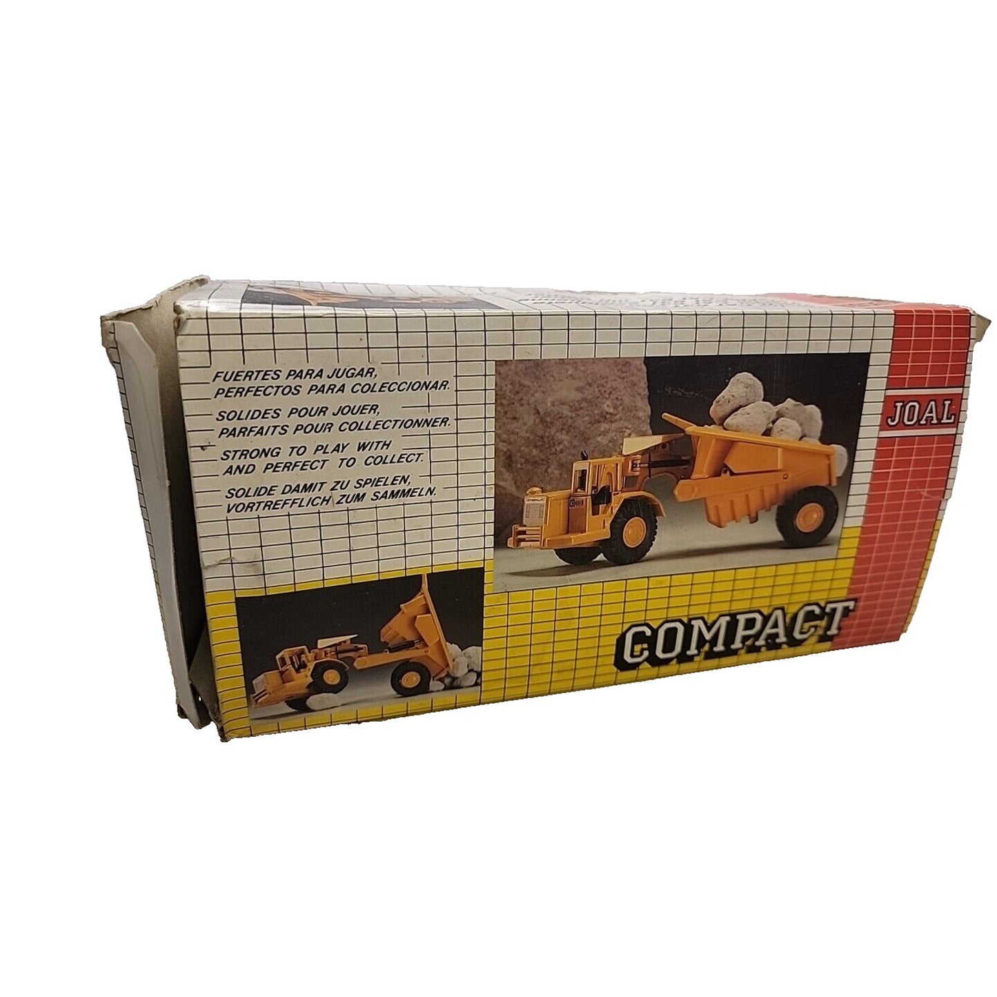 Caterpillar CAT - 631 Tipper Diecast Joal 1:70 Scale Box is torn - no plastic