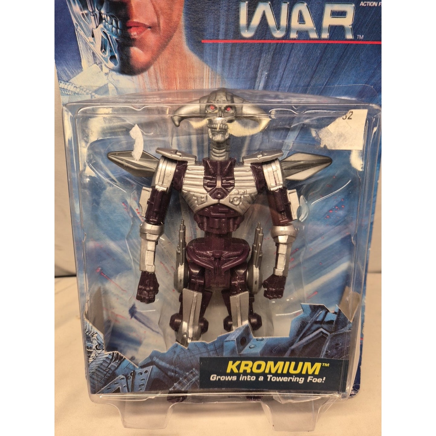 1992 Terminator 2 Future Wars Kromium Action Figure Kenner