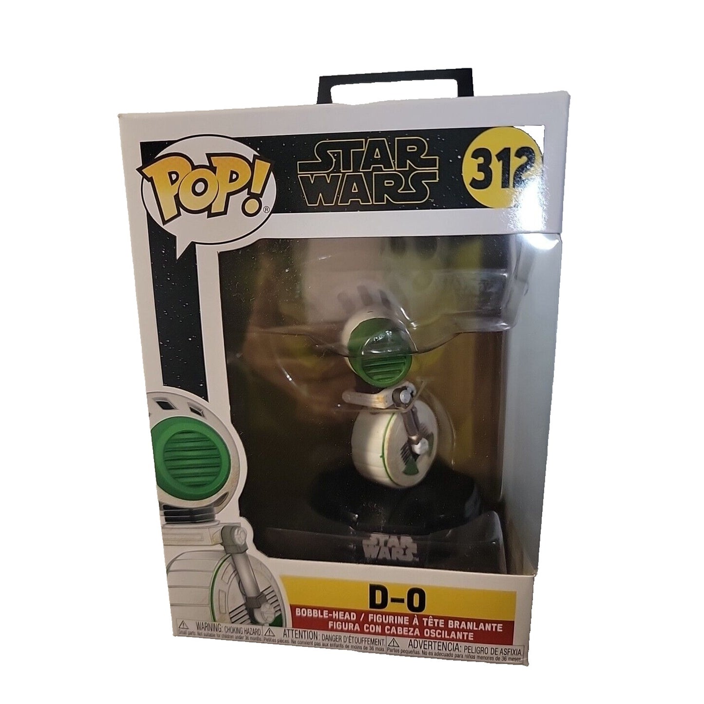 2019 Funko Pop! - Star Wars "D-O" #312 Vinyl Bobblehead Figure