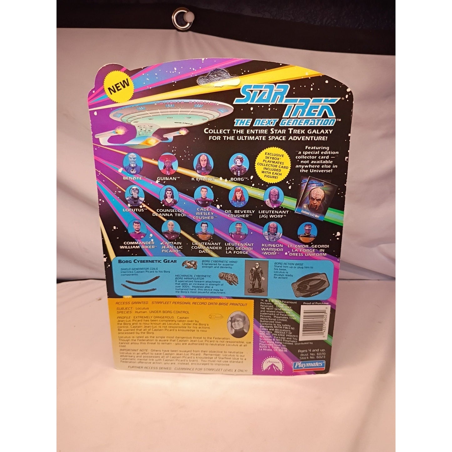 1993 Locutus Captain Jean-Luc Picard as a Borg Star Trek