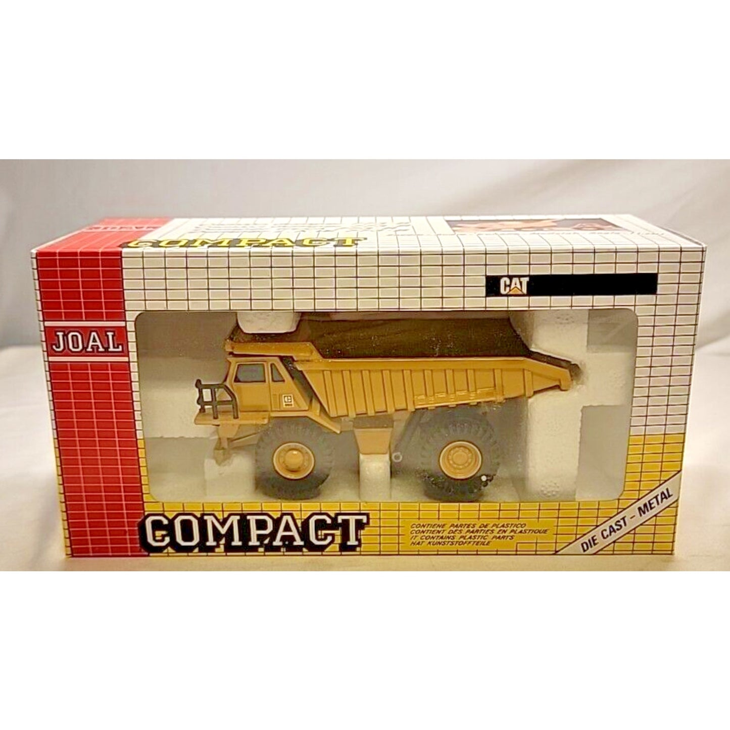 JOAL CAT Compact Dump Truck 773-B Caterpillar DieCast 1:70 NIB
