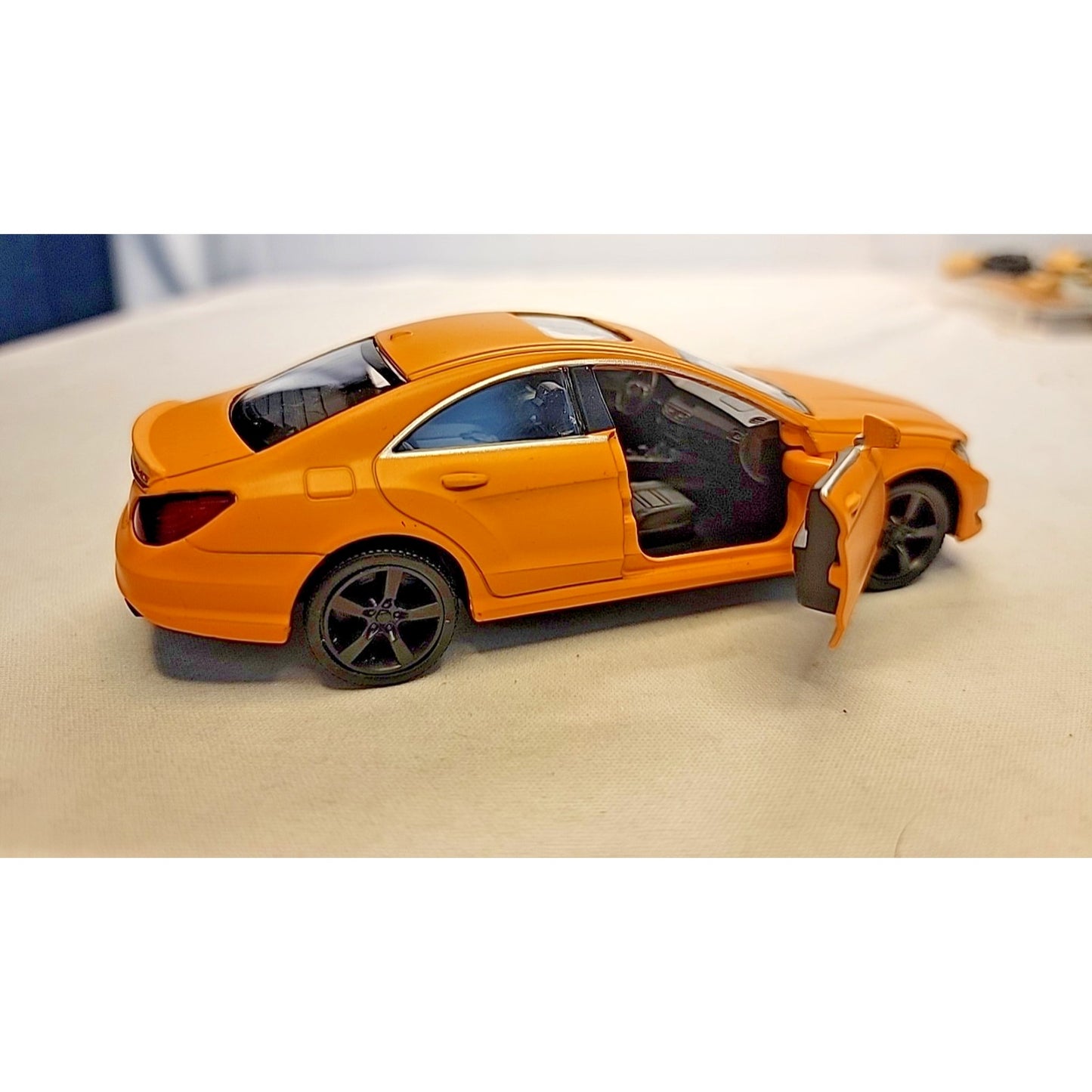 JFL Enterprises 5" Diecast Mercedes AMG C 63S Matte Yellow