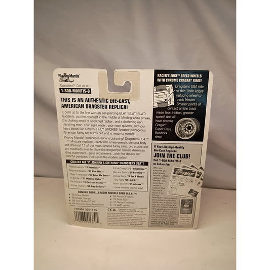 Johnny Lightning 72 Challenger Color Me Gone Pro S Black DRAGSTERS 1/64