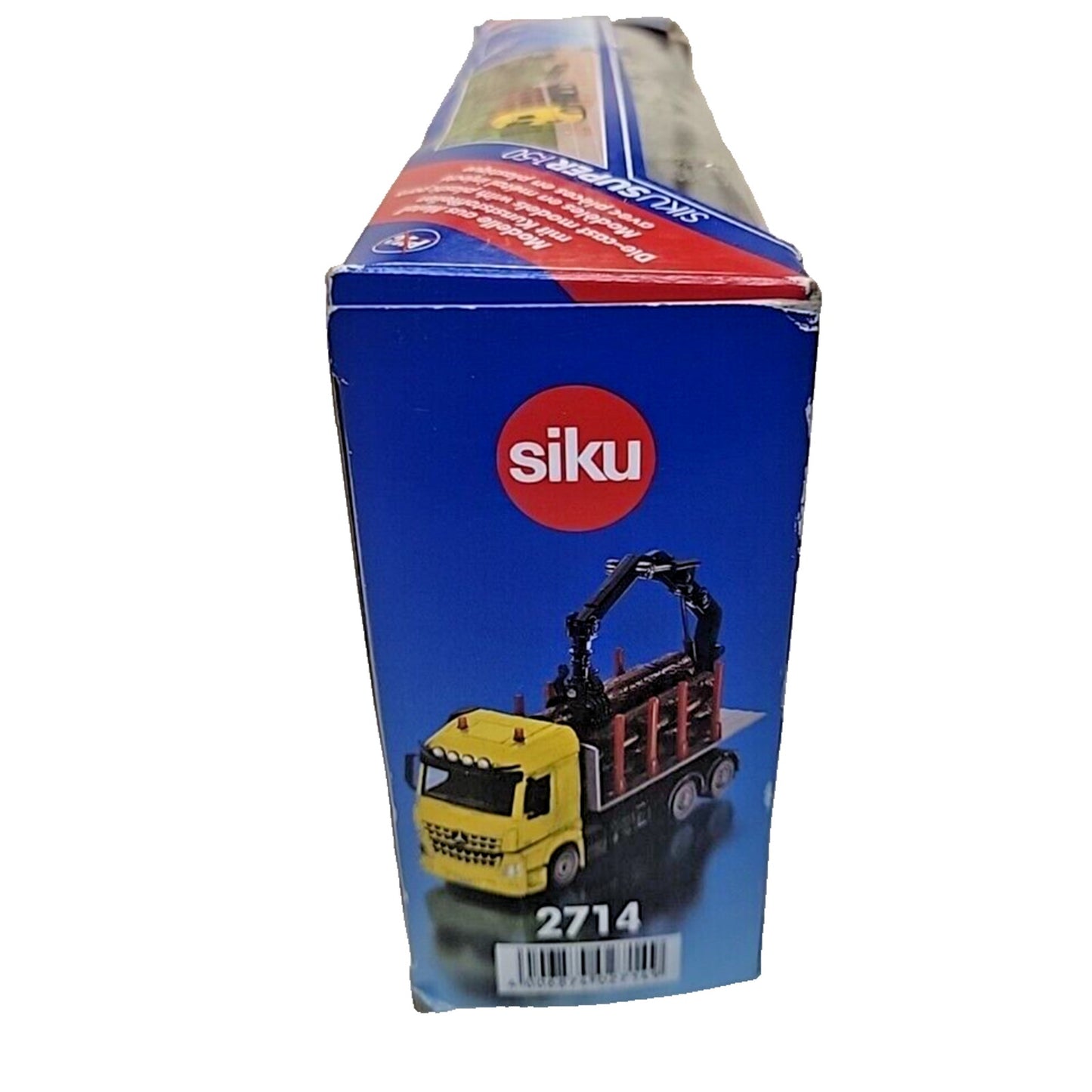 Mercedes-Benz Arocs 2645 Log Transporter Yellow 1:50 Diecast Model Car by Siku