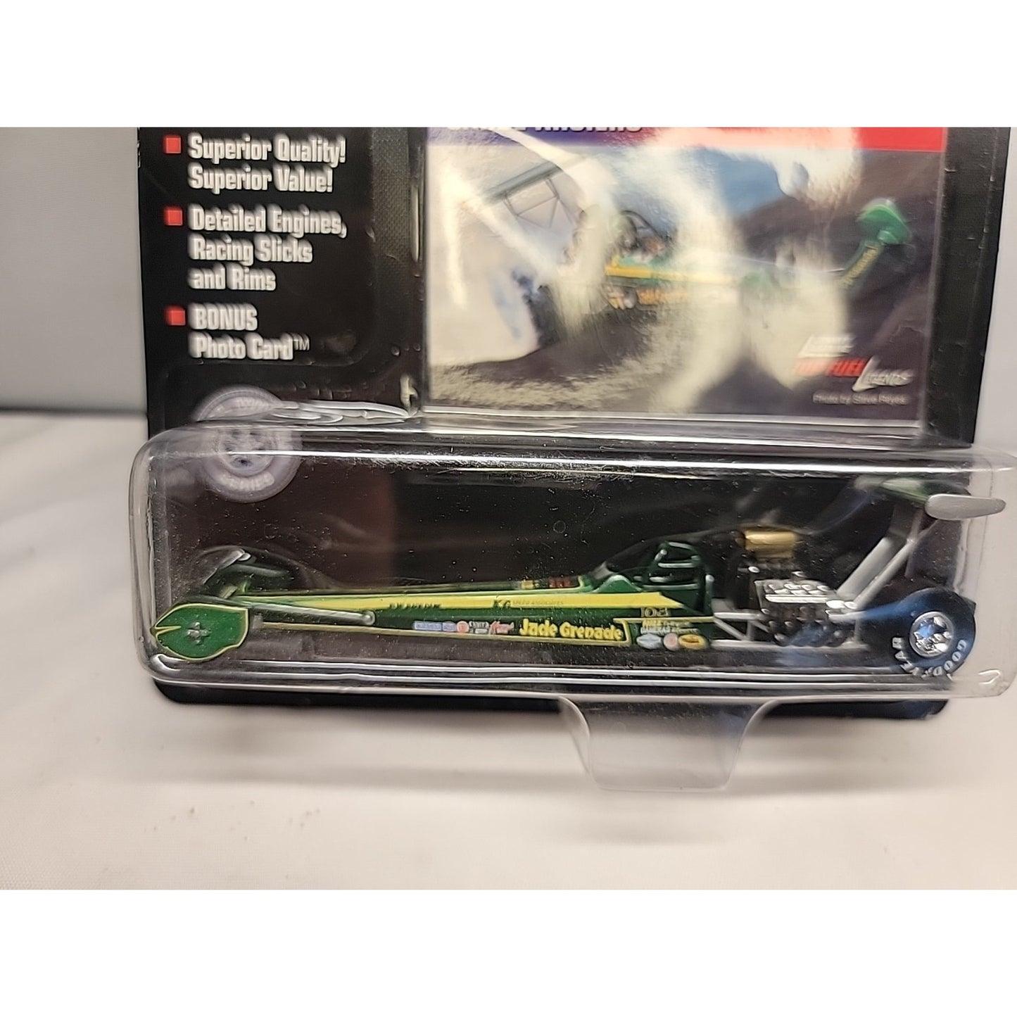 Johnny Lightning Top Fuel Legends 1971 Jade Grenade 1:64