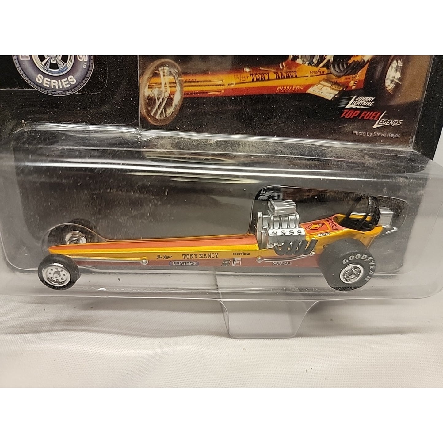 Johnny Lightning Top Fuel Legends Tony Nancy