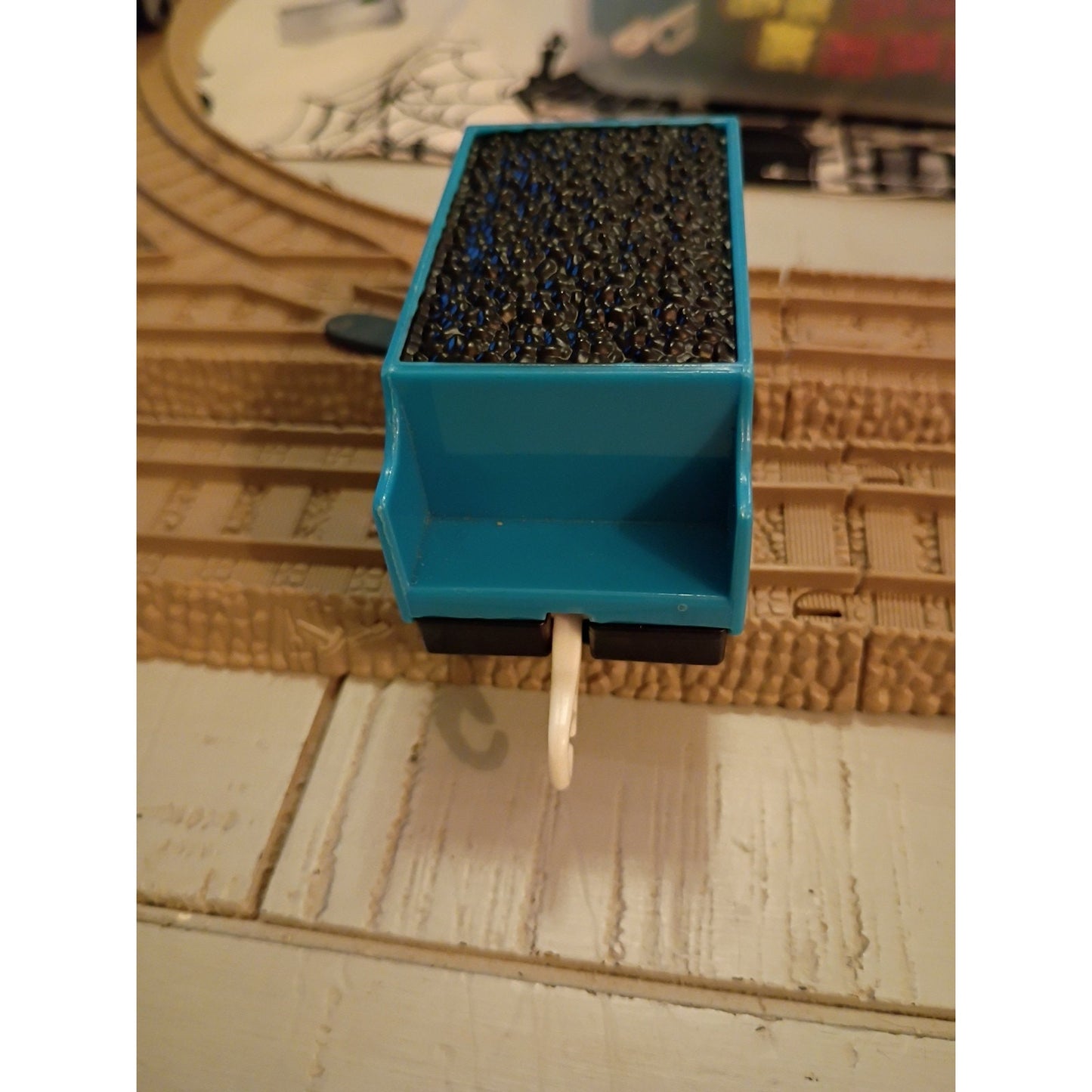 Vintage Ertl Thomas The Tank Engine Track Master Coal Car #2 Blue