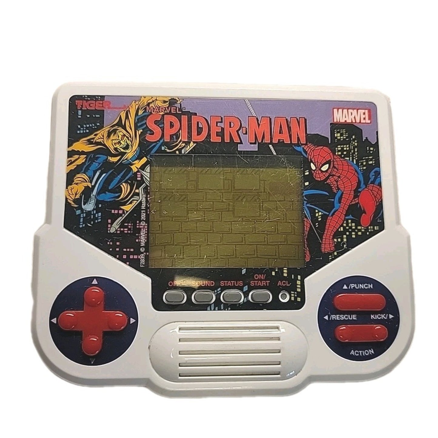 Hasbro Tiger Electronics Marvel Spider-Man Handheld Electronic Game - Tested